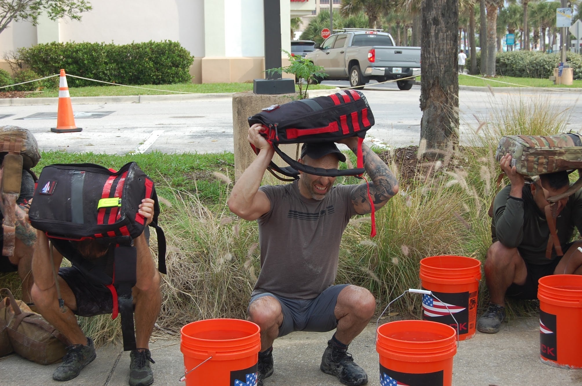 SANDBAG HUSTLE