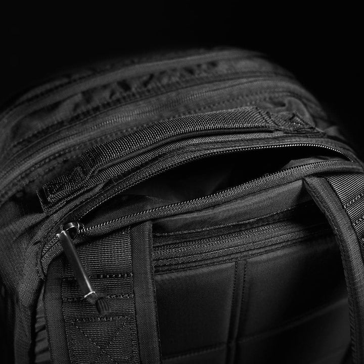 <tc>Bullet</tc> Ruck Double Compartiment - Nylon Ripstop