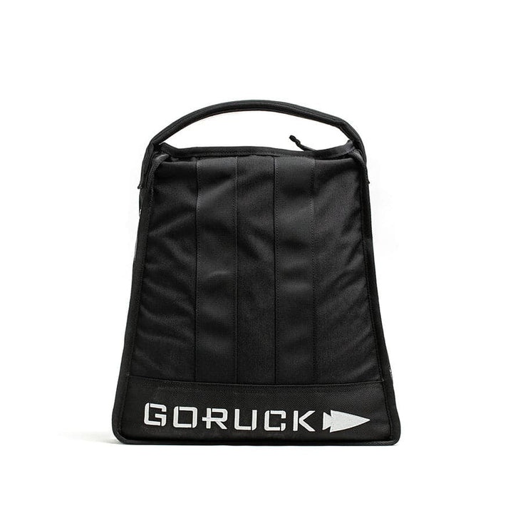 Sand Jerry Can by GORUCK, crafted with Special Forces Grade materials, featuring a top handle and a bold white logo on the front.