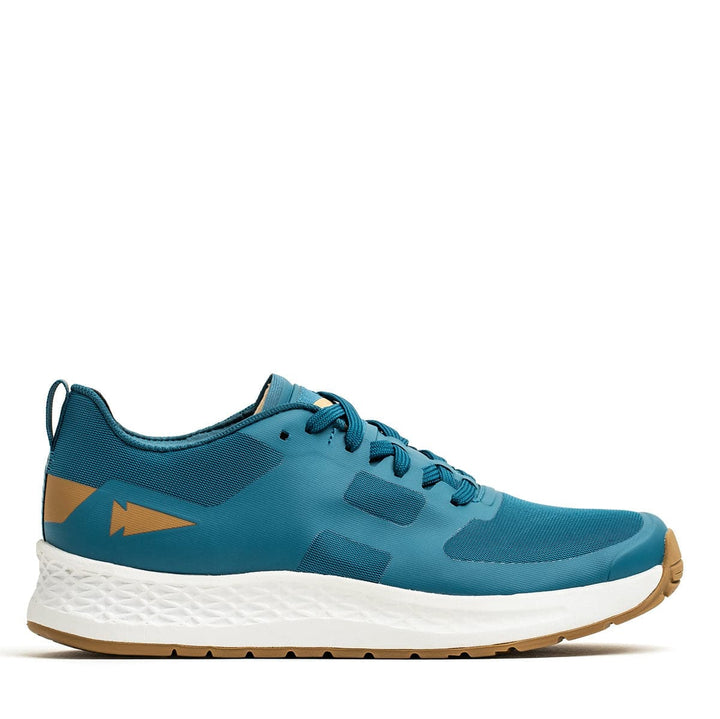 <tc>Rough Runners</tc> - Bleu marée + Jaune vitesse